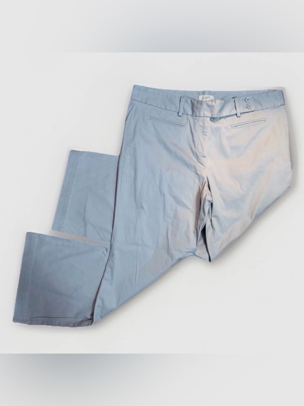 LOFT Dress Pants – Size 14P – Light Blue/Grey – Petite - Ann Taylor